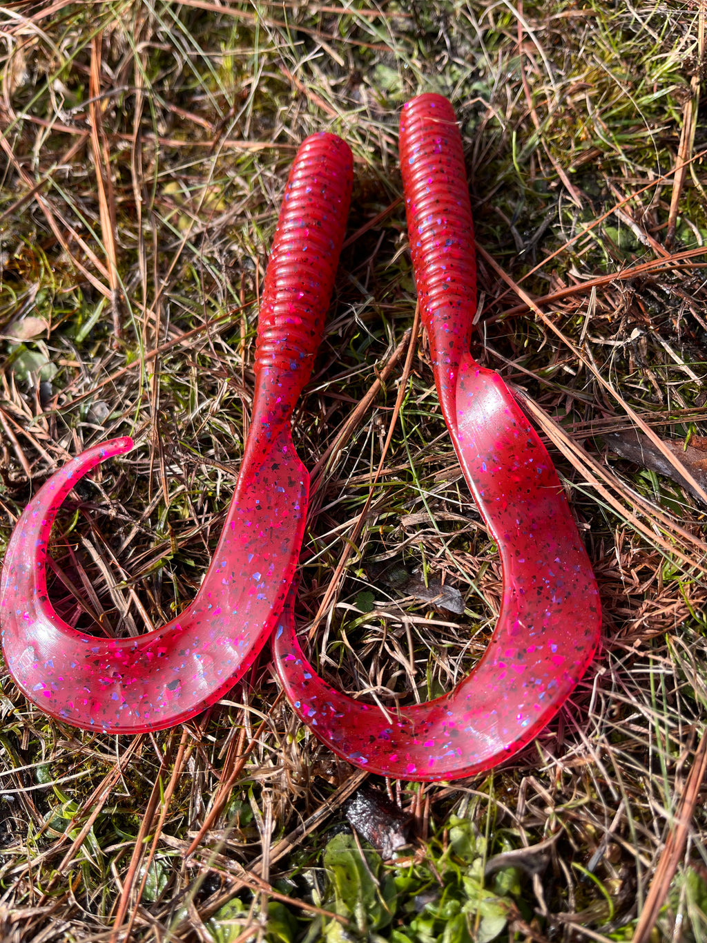8” Curly Tail Grub (pack of 6)