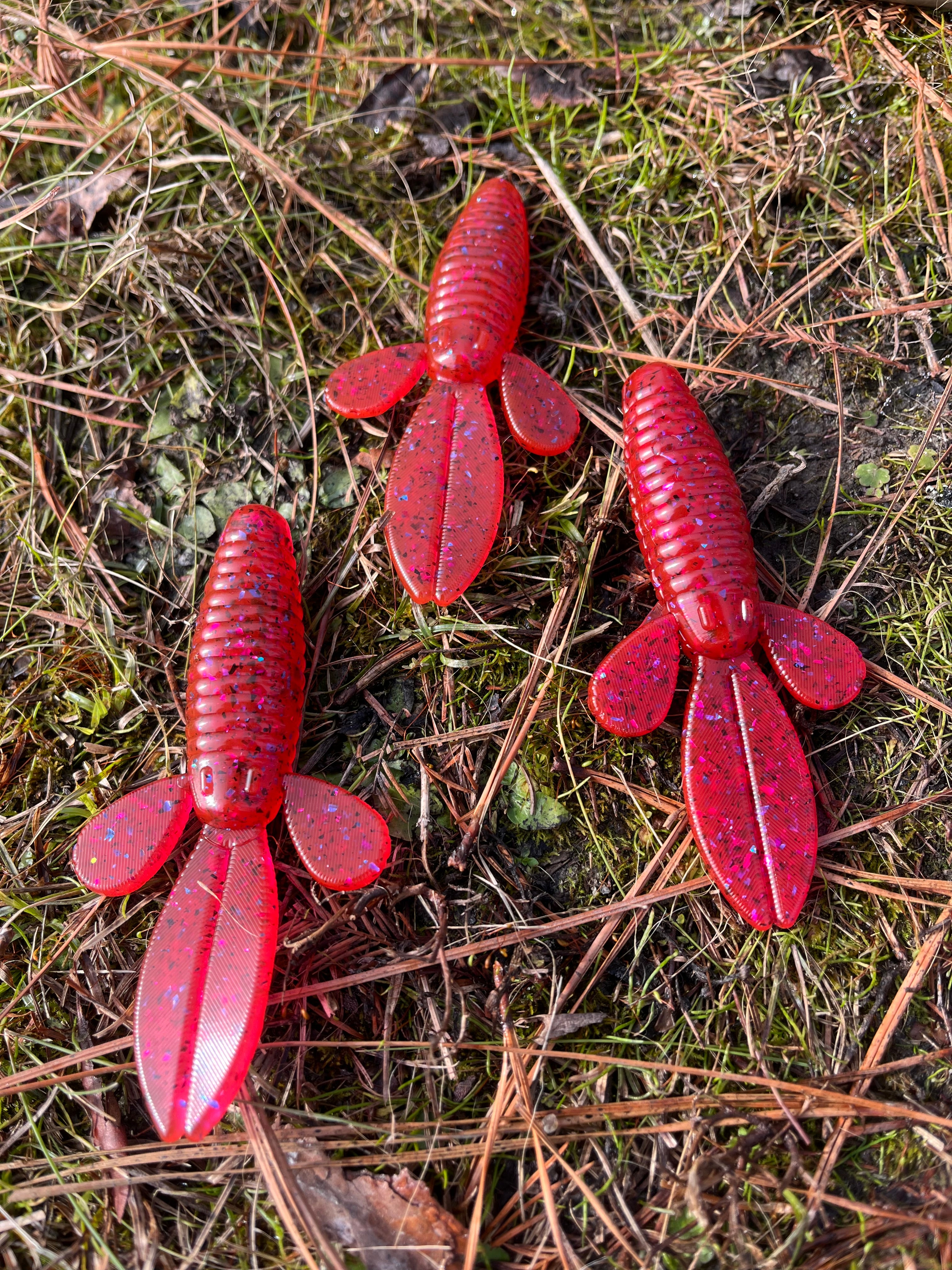 4.1" Ginger Ninja Creature bait (pack of 6)