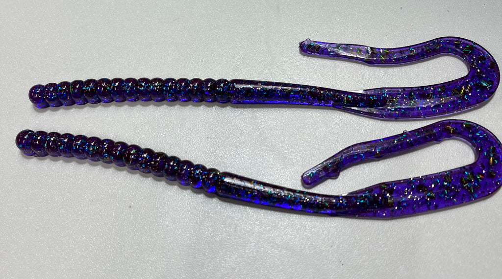 10" Ribbon Tail Worms (pack of 8)
