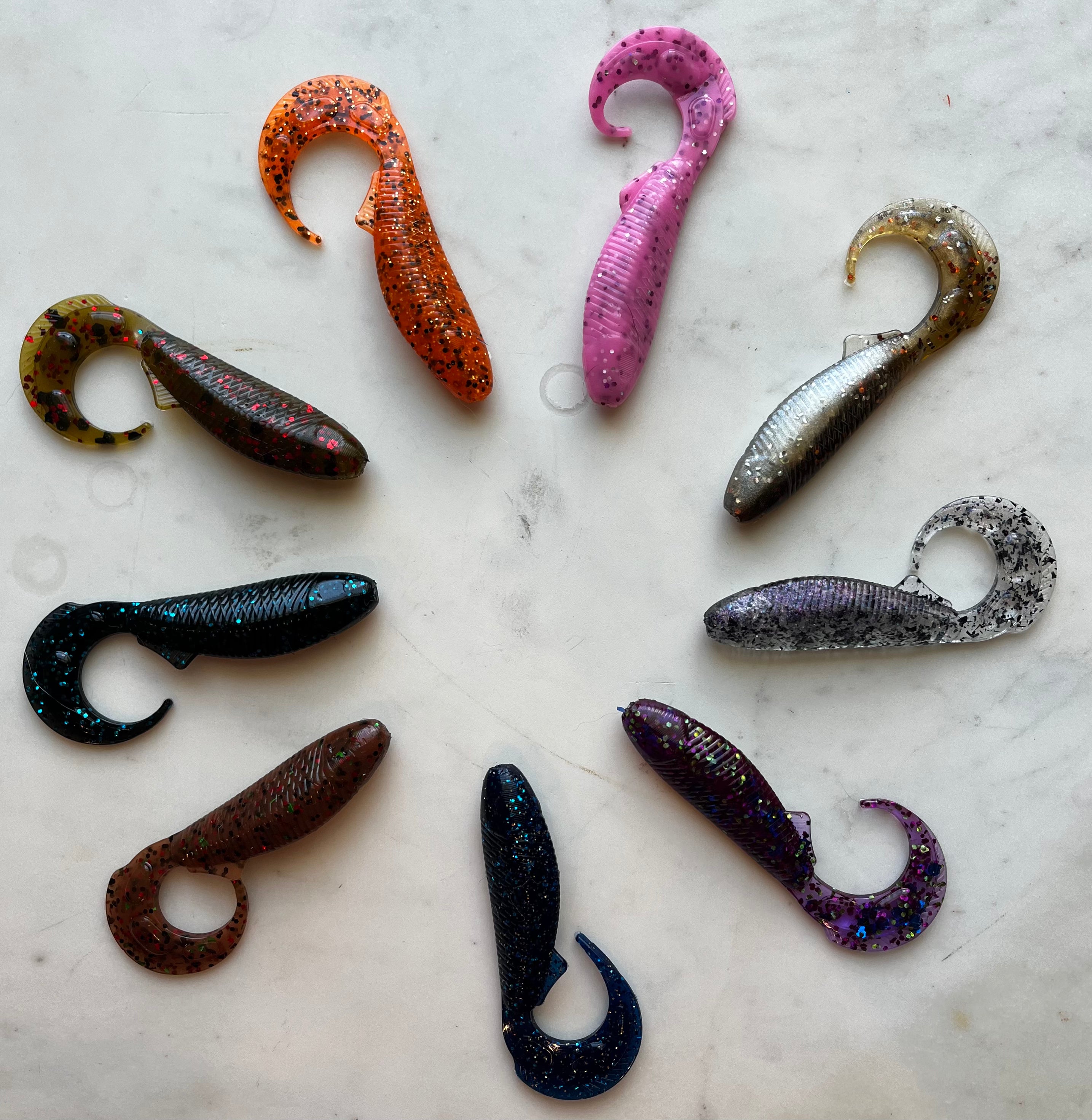 4.1" WhipWad Swim Bait (pack of 8)