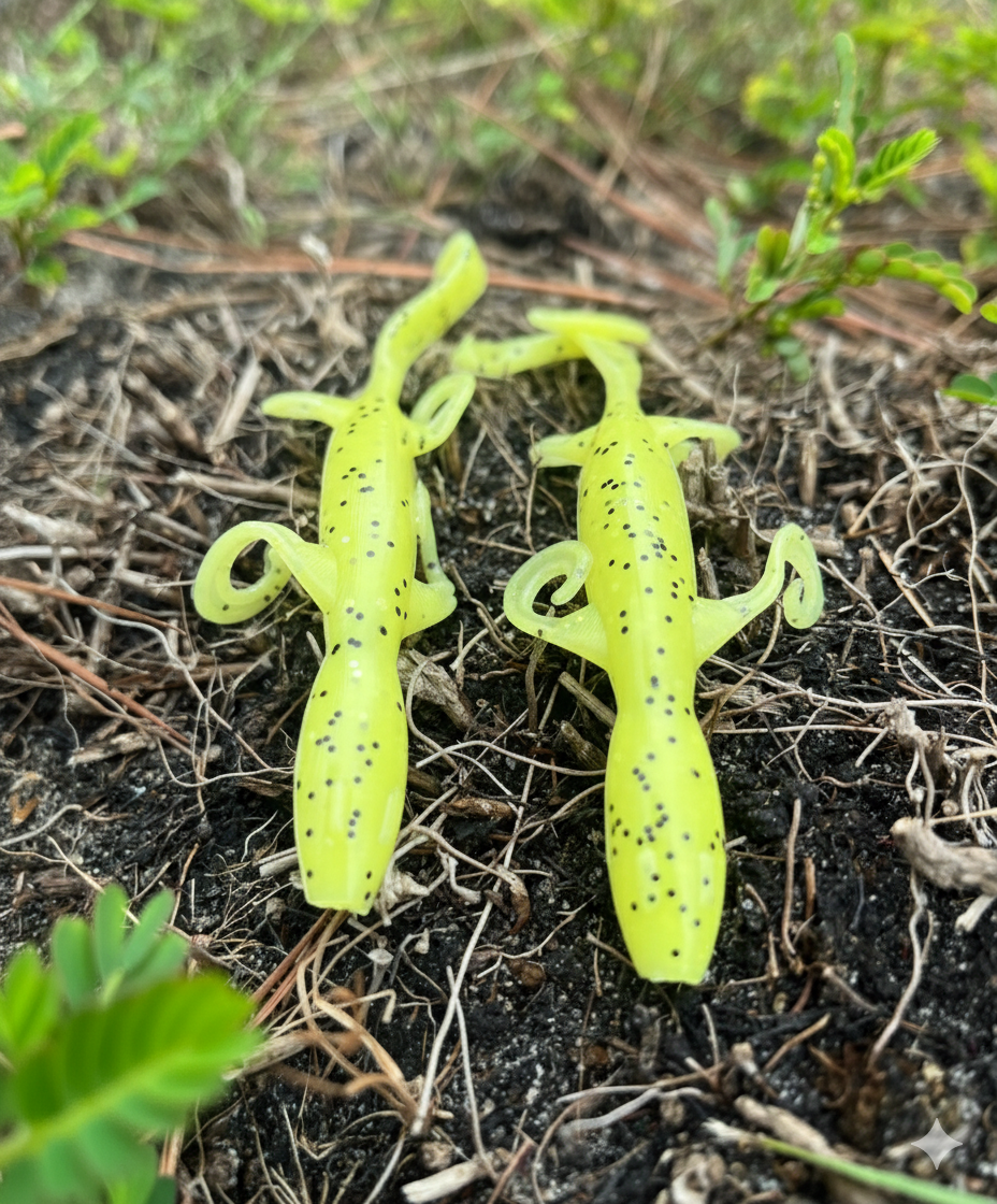 6" Lizard Creature Bait (pack of 6)