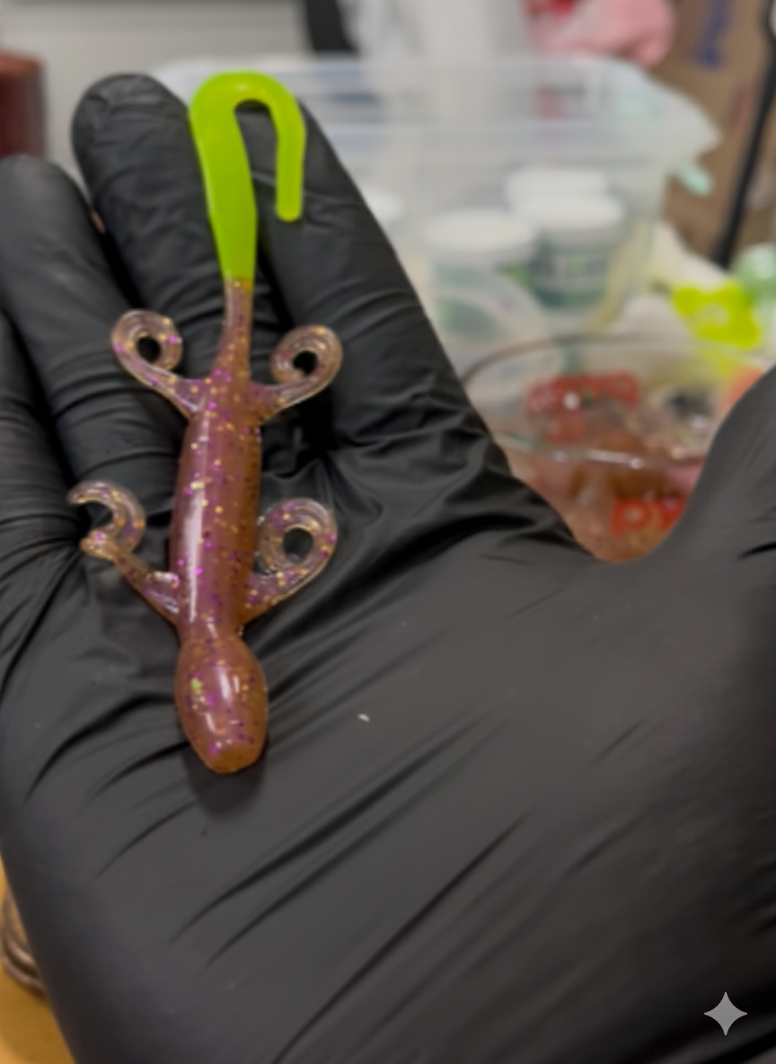 6" Lizard Creature Bait (pack of 6)