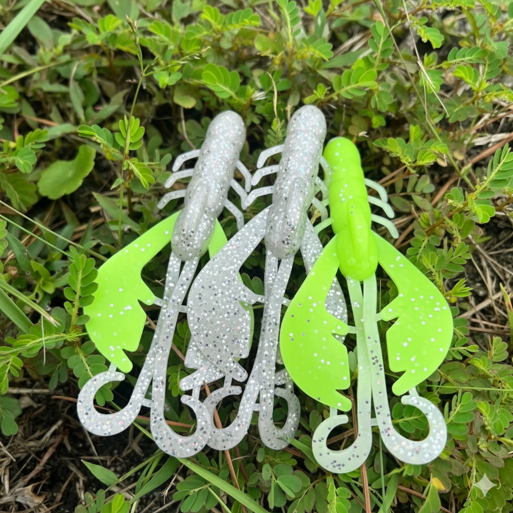 4" Beta Craw Creature Bait (pack of 8)