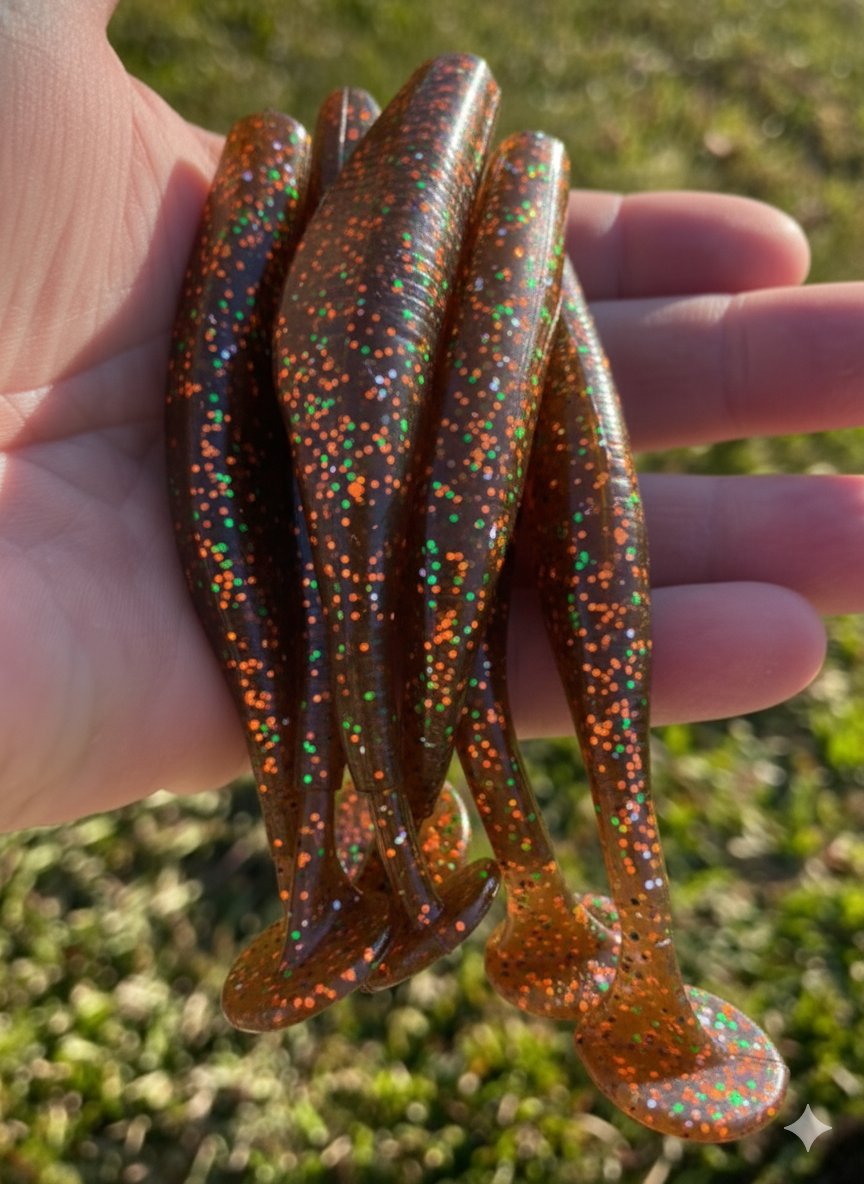 4.8” Shad Swim-bait (pack of 6)