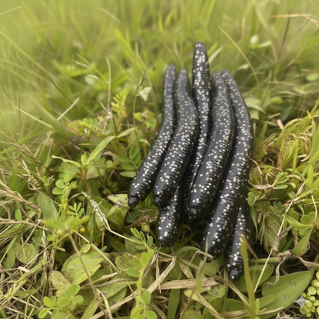 Black with gold flake