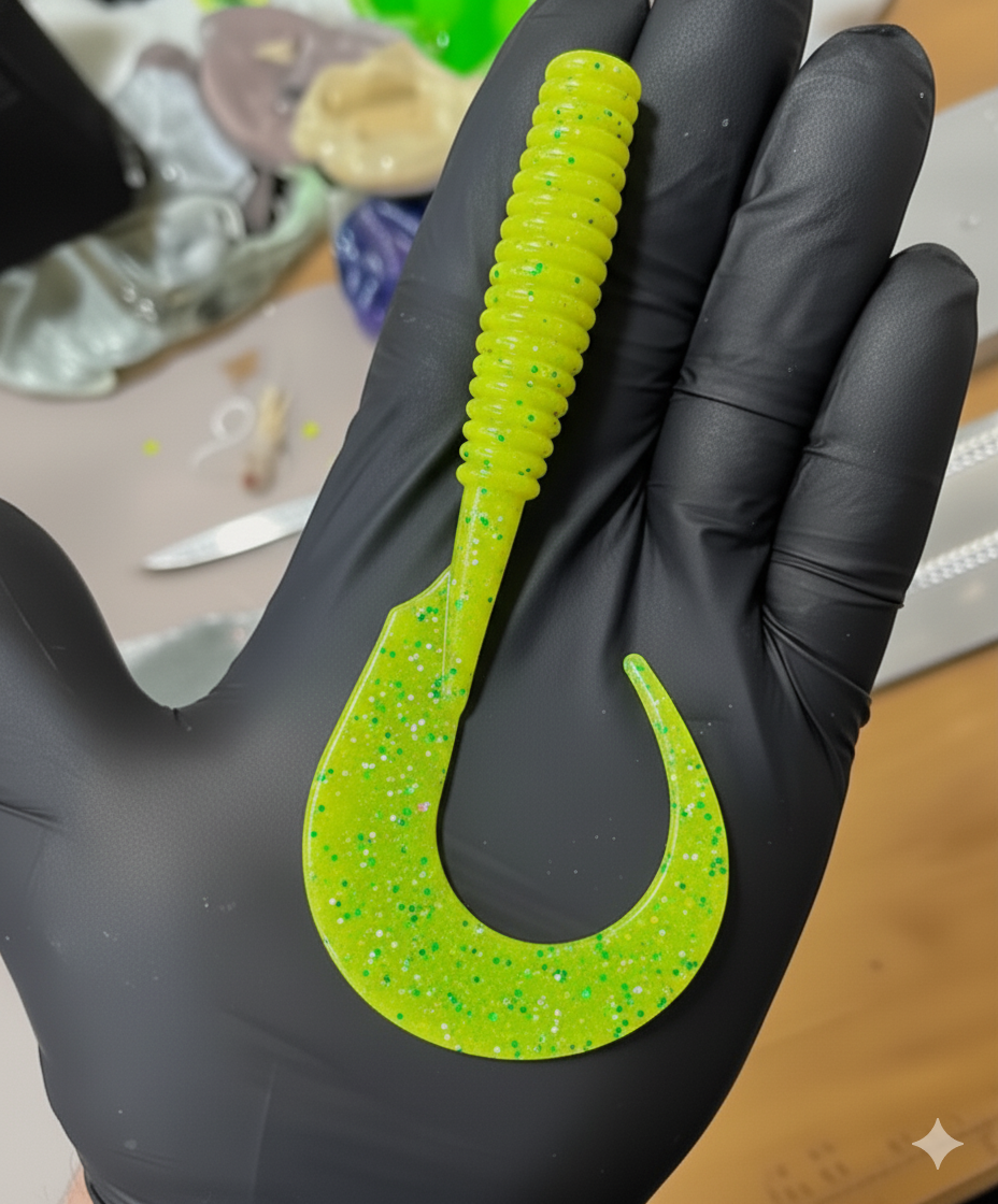 Andromeda Glitch (chartreuse)