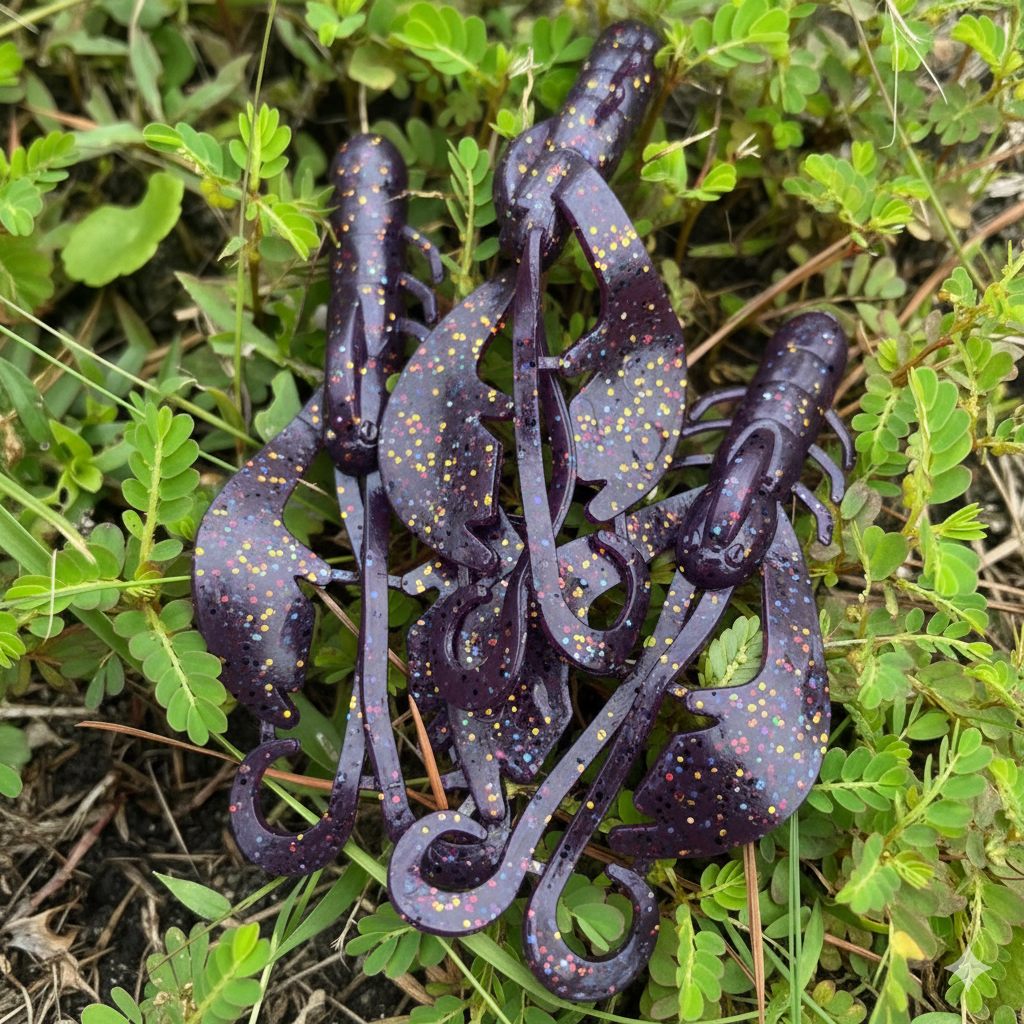 4" Beta Craw Creature Bait (pack of 8)