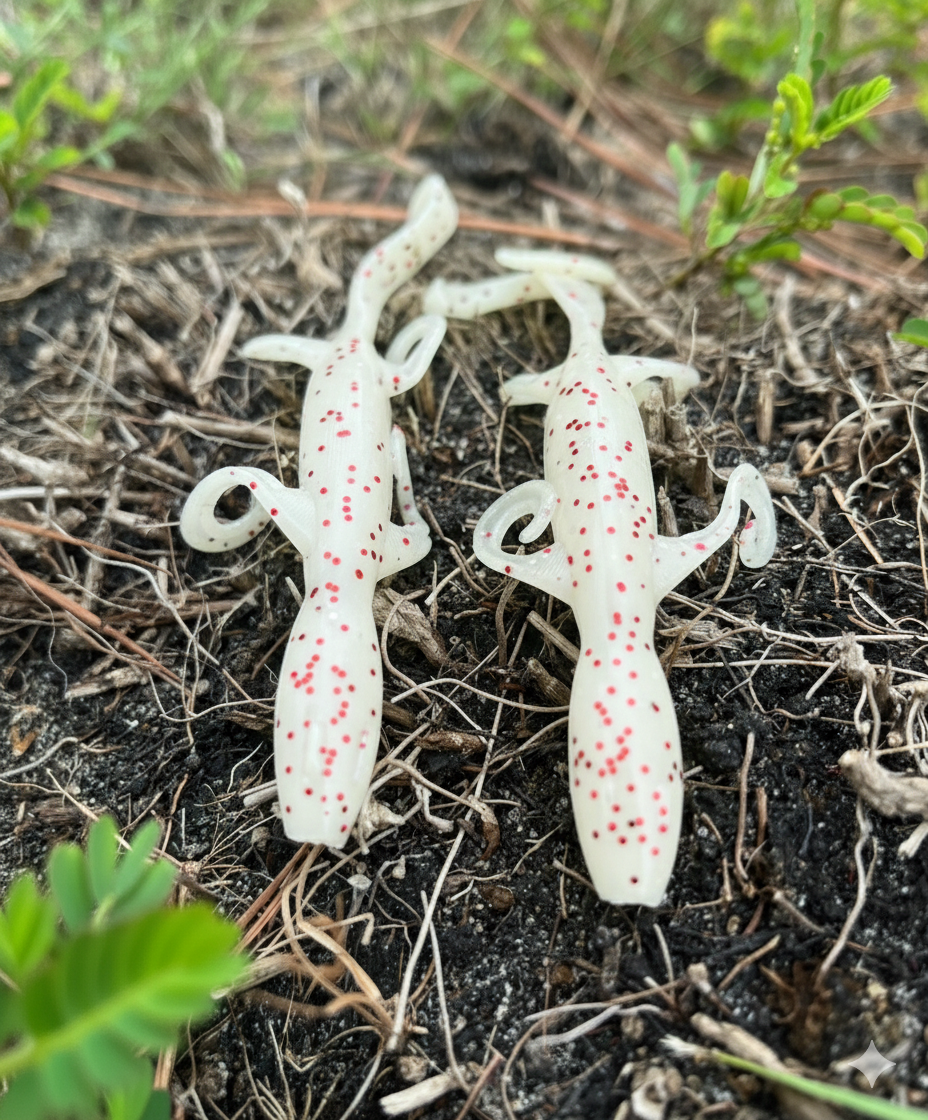 6" Lizard Creature Bait (pack of 6)