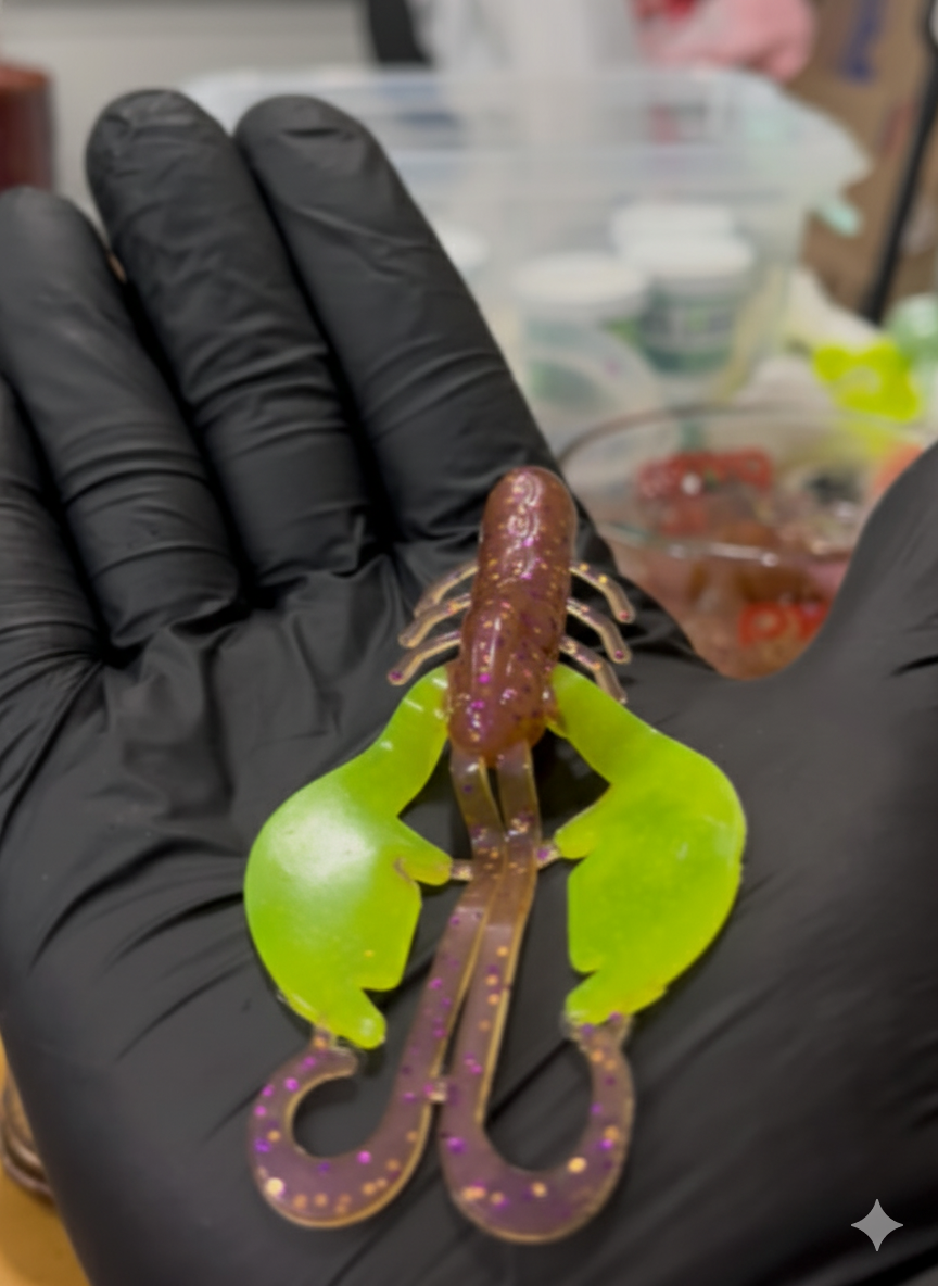 4" Beta Craw Creature Bait (pack of 8)