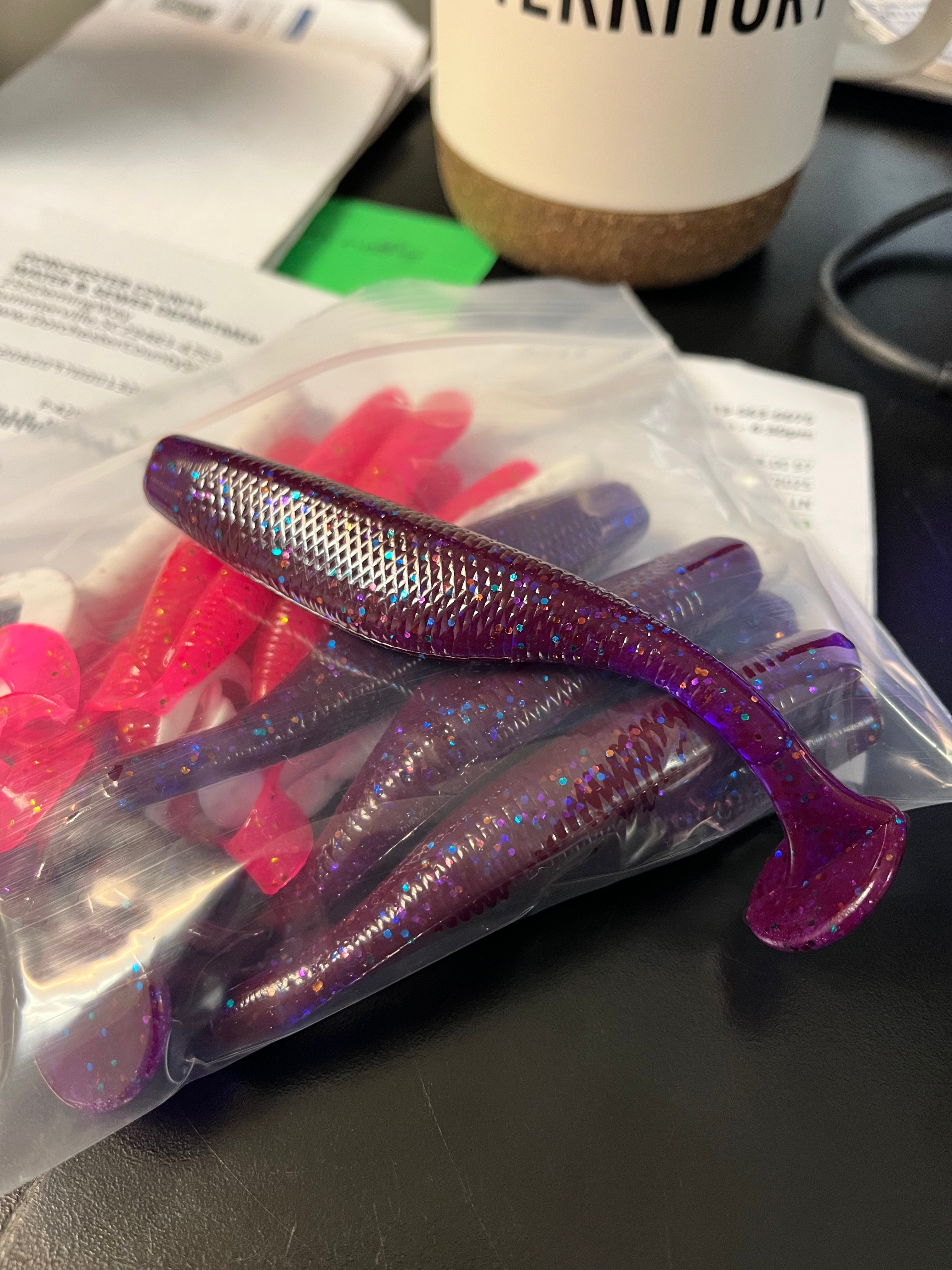 4.8” Shad Swim-bait (pack of 6)