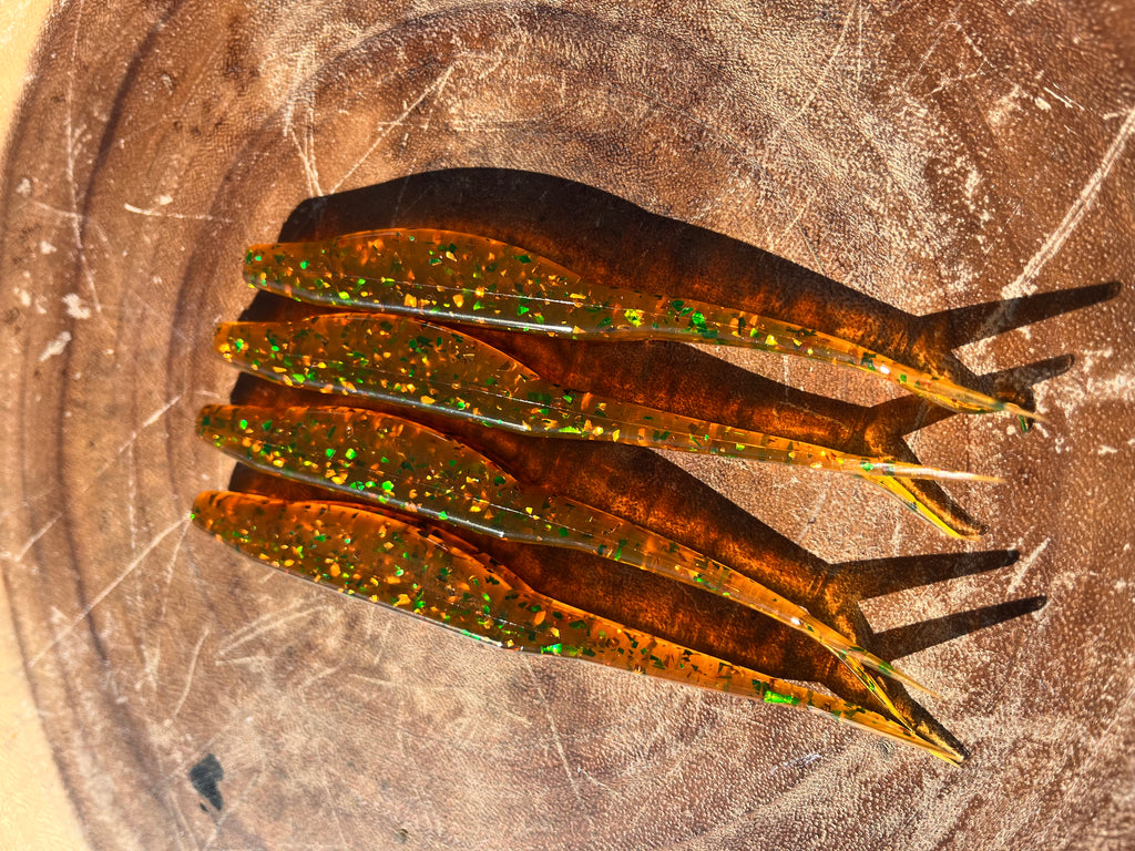 5" Split Tail Shad (packs of 8)