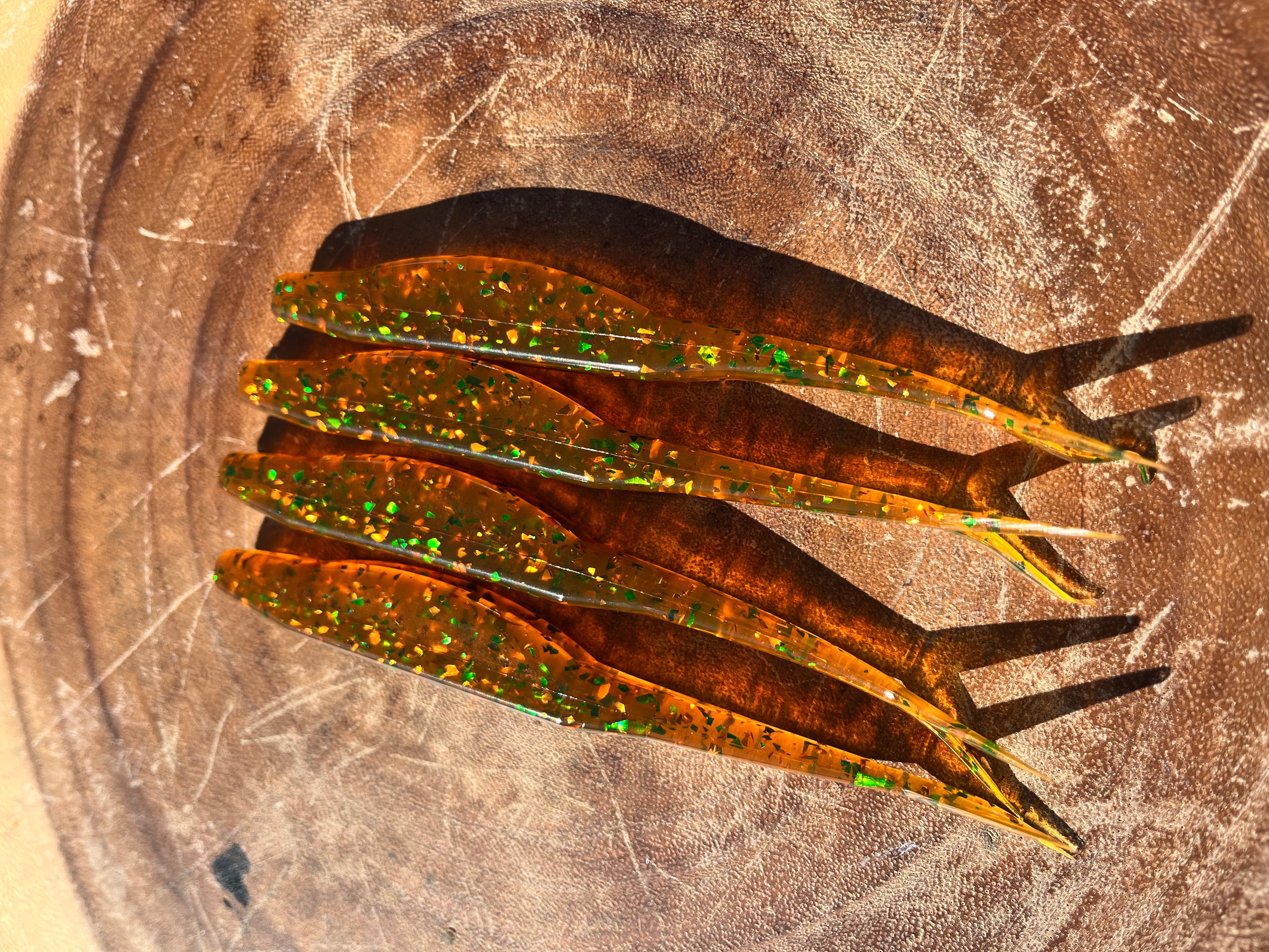 5" Split Tail Shad (packs of 8)