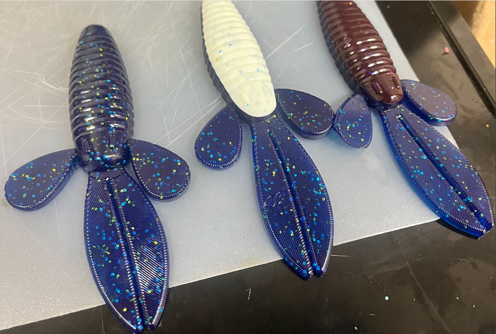 4.1" Ginger Ninja Creature bait (pack of 6)