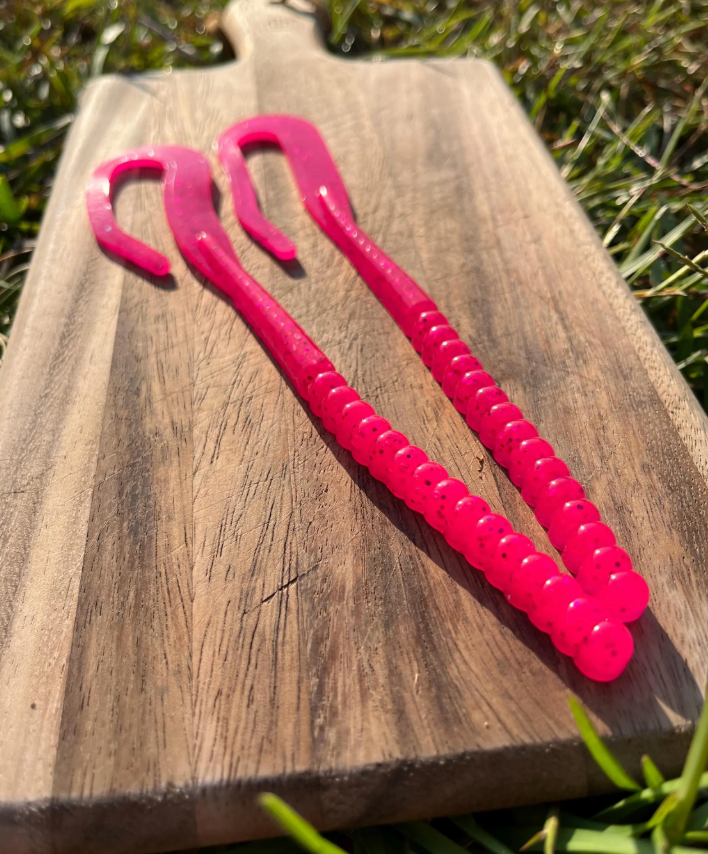 10" Ribbon Tail Worms (pack of 8)
