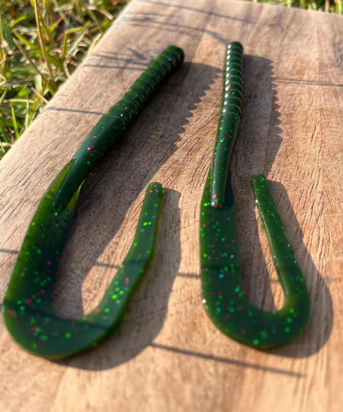 10" Ribbon Tail Worms (pack of 8)