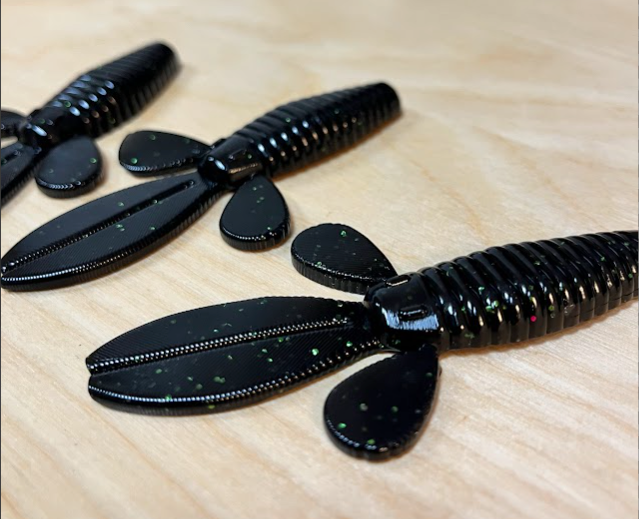 4.1" Ginger Ninja Creature bait (pack of 6)