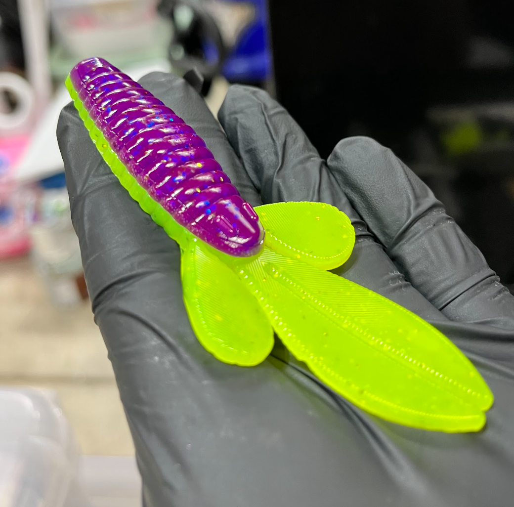 4.1" Ginger Ninja Creature bait (pack of 6)